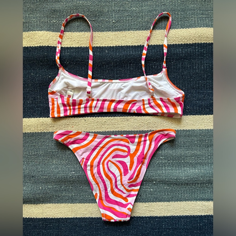 Solid & Striped Abstract Zebra Bikini - image 2
